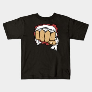 bloody fist fight Kids T-Shirt